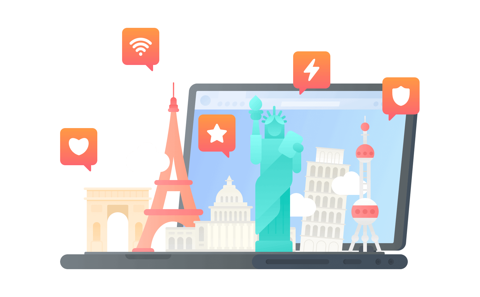 在库克群岛连接到中国vpn - VPN翻回国